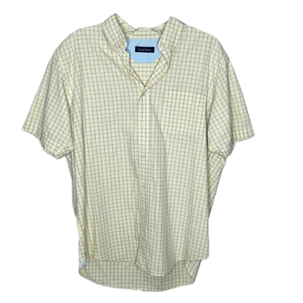 ❤️ CLUB ROOM Button Down Shirt Size L